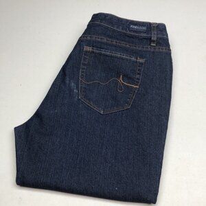 JONES & CO CLASSIC STRAIGHT DENIM CAPRI JEANS 12/31x20 ⭐️